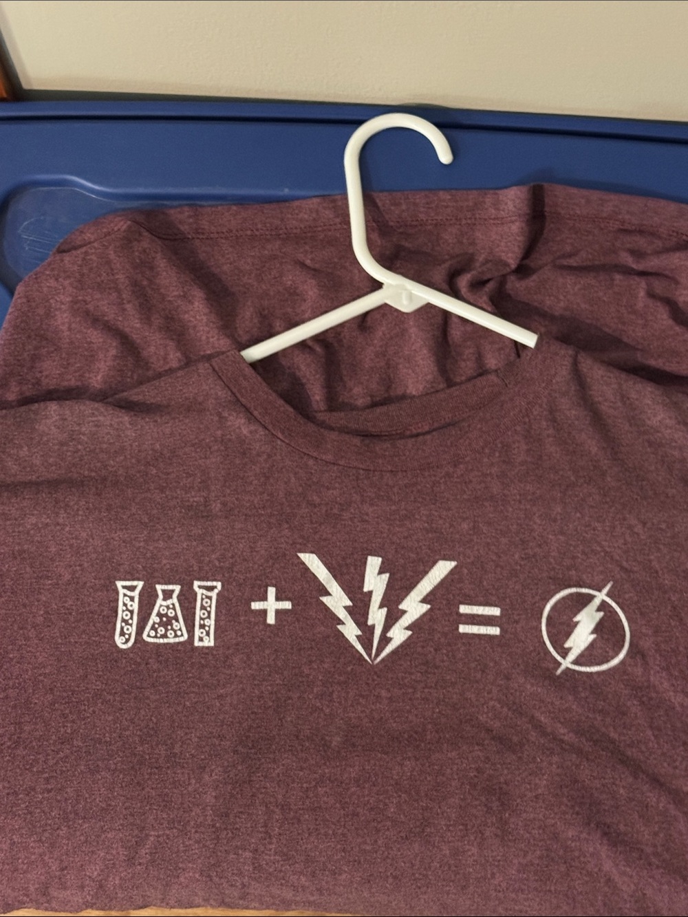 Graphic Maroon DC The Flash TShirt